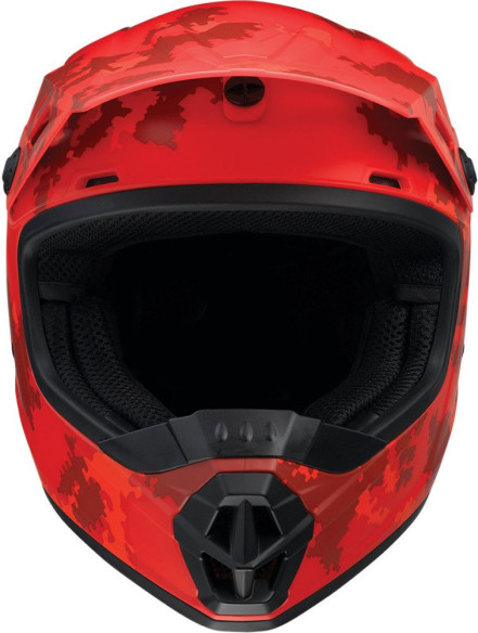 Casca Enduro Copii Rise Camo 2 Red