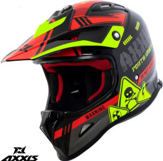 Casca Moto MX/Enduro Copii Wolverine B5 Glossy Red 24