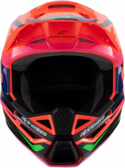 Casca Moto MX/Enduro Copii Supertech M3 Youth Deegan Orange/Pink/Purple 24
