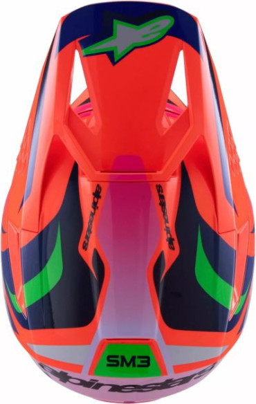 Casca Moto MX/Enduro Copii Supertech M3 Youth Deegan Orange/Pink/Purple 24