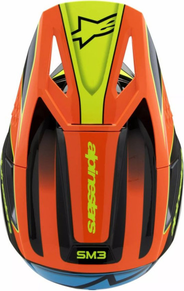 Casca Moto MX/Enduro Copii Supertech M3 Youth Fray Black/Blue/Orange/Yellow 24