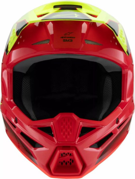 Casca Moto MX/Enduro Copii Supertech M3 Youth Fray Red/Black/Yellow 24