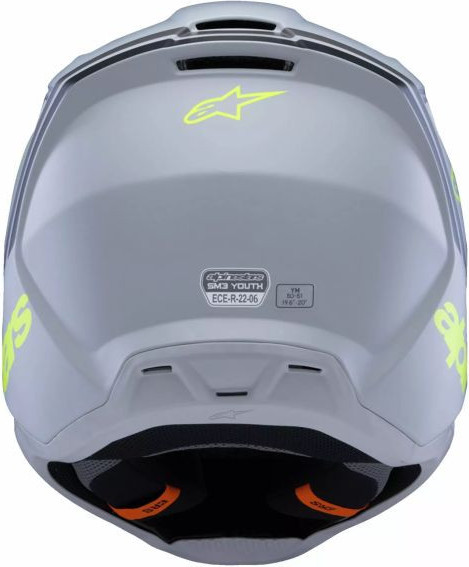 Casca Moto MX/Enduro Copii Supertech M3 Youth Radium Grey/Black/Yellow 24
