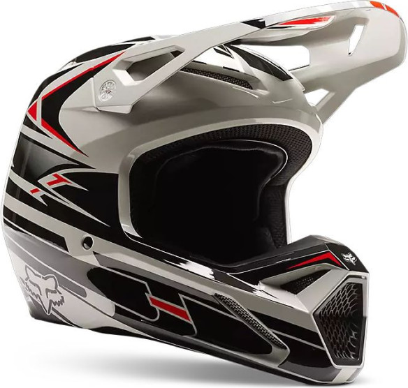 Casca Moto MX/Enduro Copii Youth V1 GOAT Strafer Black/Grey/Red