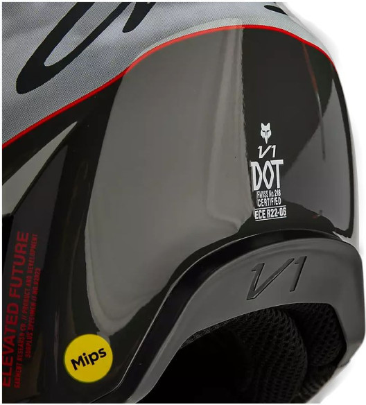 Casca Moto MX/Enduro Copii Youth V1 Atlas Black/Grey/Red