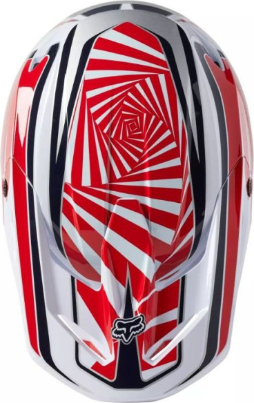 Casca Moto MX/Enduro Copii Youth V1 GOAT DOT/ECE White/Black/Red