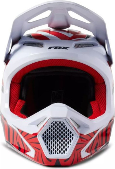 Casca Moto MX/Enduro Copii Youth V1 GOAT DOT/ECE White/Black/Red