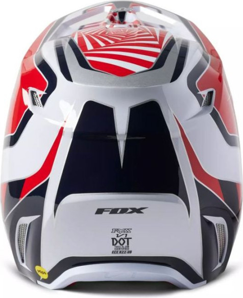 Casca Moto MX/Enduro Copii Youth V1 GOAT DOT/ECE White/Black/Red