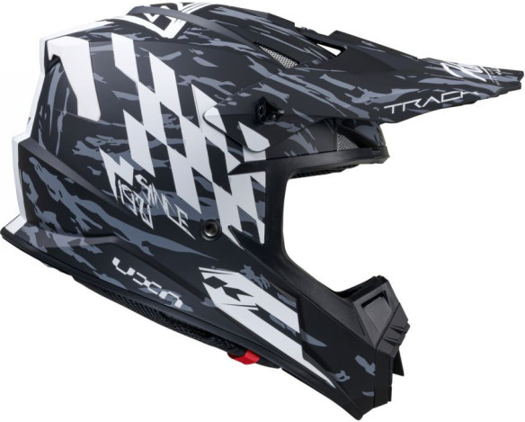 Casca Moto MX/Enduro Copii Track Dirt Black/Grey/White 25
