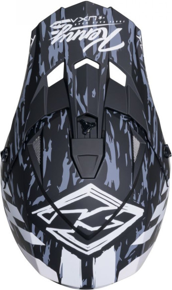 Casca Moto MX/Enduro Copii Track Dirt Black/Grey/White 25