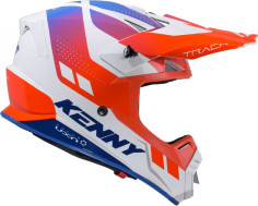 Casca Moto MX/Enduro Copii Track Patriot White/Red/Blue 25