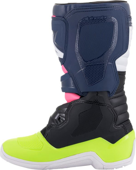 Cizme Enduro Copii/Adolescenti Tech 3S Multicolor/Roz