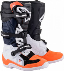 Cizme Enduro Copii Tech 7s Negru/Portocaliu