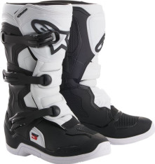 Cizme Enduro Copii Tech 3S Offroad Negru/Alb