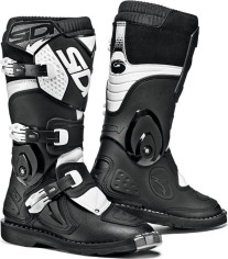 Cizme Enduro Copii Flame Black-White