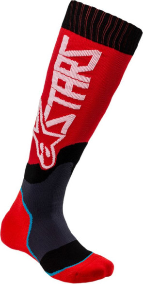 Sosete Enduro Copii Plus 2 Red/White