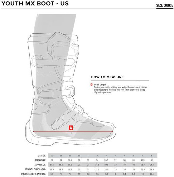 Cizme Moto Enduro/MX Kids Tech 3S White/Black 24