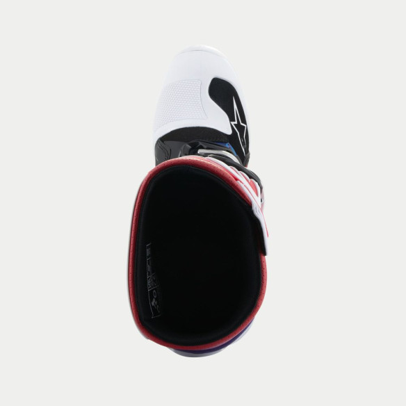 Cizme Moto Enduro/MX Tech 7 S Youth White/Black/Rainbow 24
