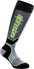 Sosete Moto Enduro/MX Plus Black/Gray/Yellow 24