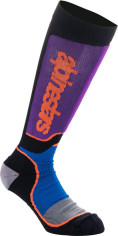 Sosete Moto Enduro/MX Copii Plus Black/Purple/Blue 24
