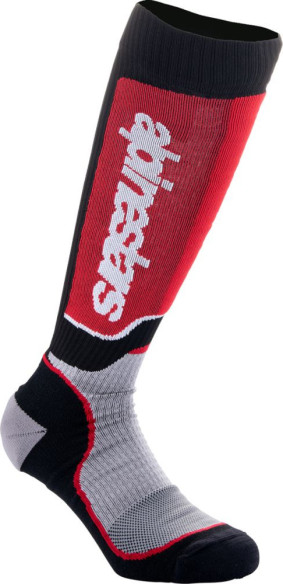 Sosete Moto Enduro/MX Copii Plus Black/Red/Gray 24