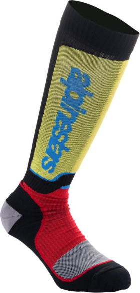 Sosete Moto Enduro/MX Copii Plus Black/Red/Blue 24