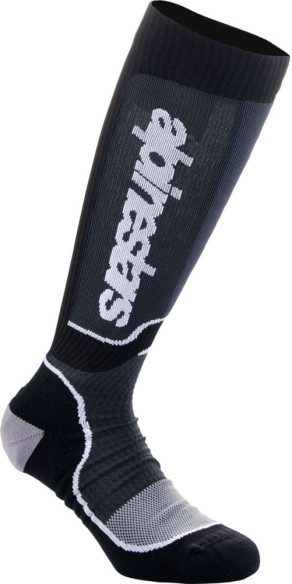 Sosete Moto Enduro/MX Copii Plus Black/White 24
