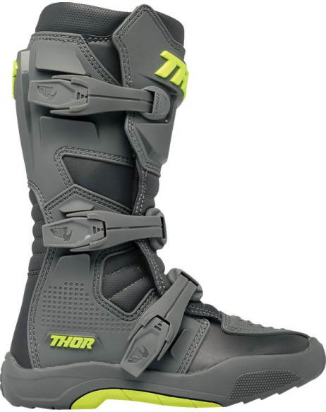 Cizme Moto Mx/Enduro Copii Blitz XR Gray/Charcoal 24