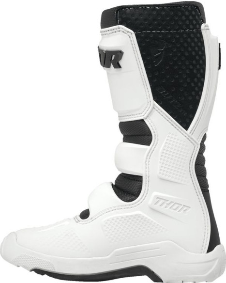 Cizme Moto Mx/Enduro Copii Blitz XR White/Black 24