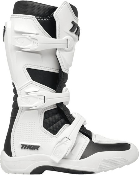 Cizme Moto Mx/Enduro Copii Blitz XR White/Black 24