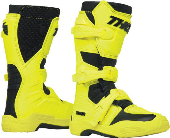 Cizme Moto Mx/Enduro Copii Blitz XR Acid/Black 24