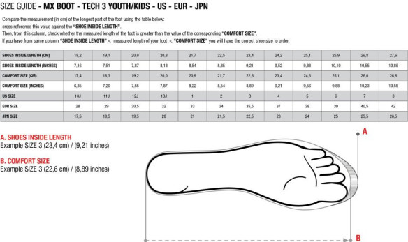 Cizme Moto Enduro/MX Youth Tech 3S White/Black/Blue 24