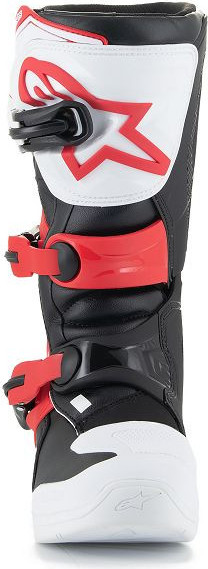 Cizme Moto Enduro/MX Youth Tech 3S White/Black/Red 24