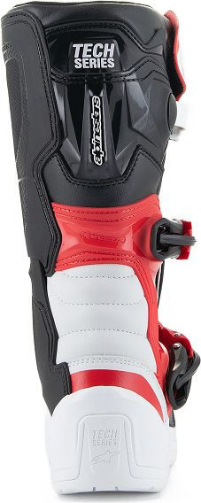 Cizme Moto Enduro/MX Youth Tech 3S White/Black/Red 24