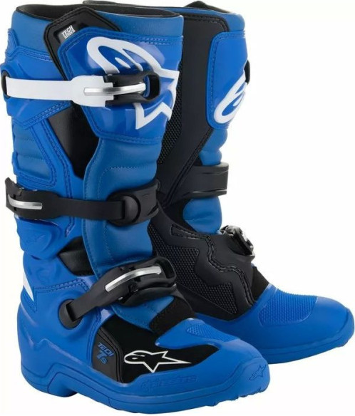 Cizme Moto MX/Enduro Copii Tech 7S Blue/Black/White 24