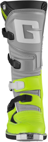 Cizme Moto MX/Enduro Copii GX-J Grey/Yellow Fluo 24
