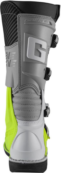 Cizme Moto MX/Enduro Copii GX-J Grey/Yellow Fluo 24