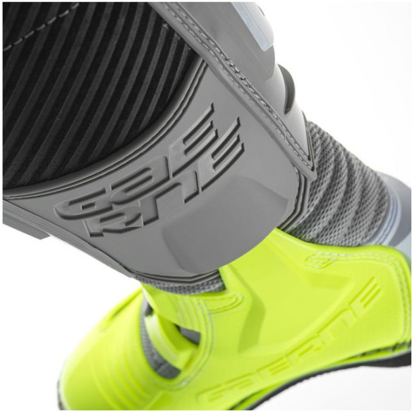 Cizme Moto MX/Enduro Copii GX-J Grey/Yellow Fluo 24