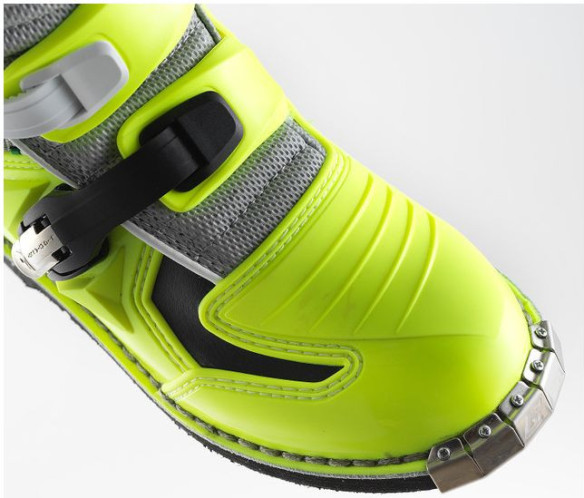Cizme Moto MX/Enduro Copii GX-J Grey/Yellow Fluo 24