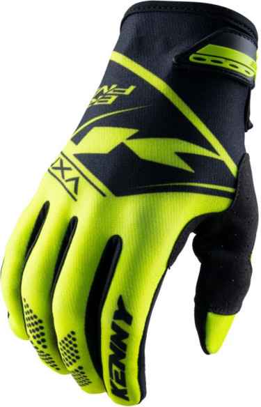 Manusi Moto MX/Enduro Copii Brave Black/Yellow Fluo
