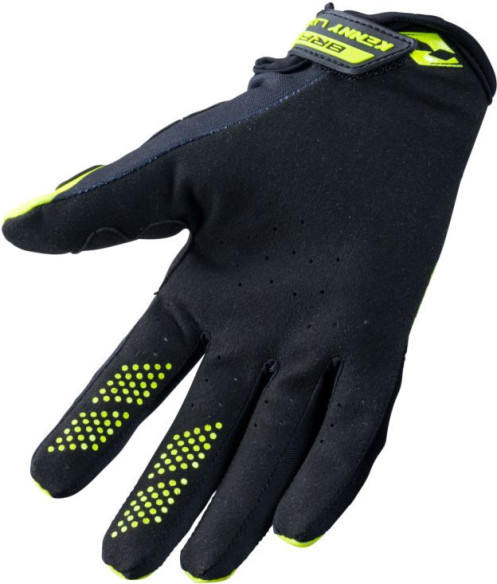 Manusi Moto MX/Enduro Copii Brave Black/Yellow Fluo