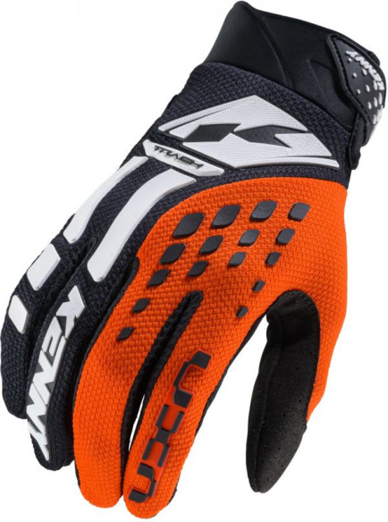 Manusi Moto MX/Enduro Copii Track Black/White/Orange 25