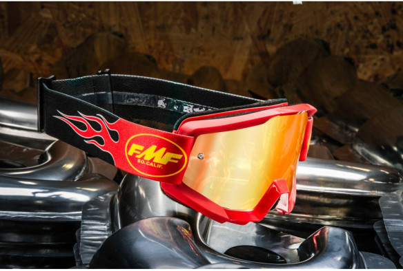 Ochelari Enduro Copii Flame Red Lentila Oglinda Rosie F-50500-251-03