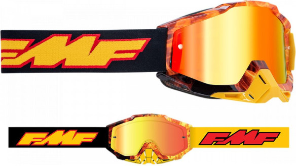 Ochelari Enduro Copii Spark Lentila Oglinda Rosie F-50300-251-06