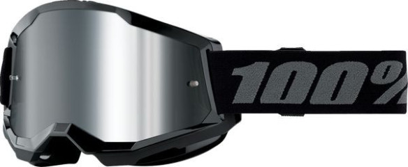 Ochelari Moto MX/Enduro Copii Strata 2 Black Silver-Mirror Lens 50032-00007