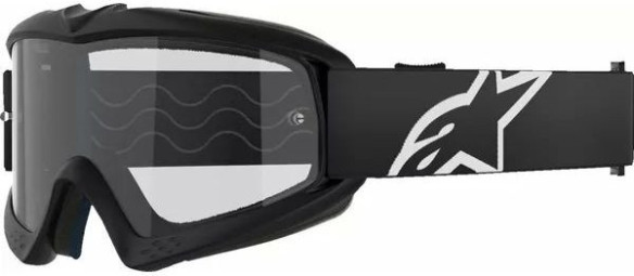 Ochelari Moto MX/Enduro Copii Vision Youth Corp Black/Clear
