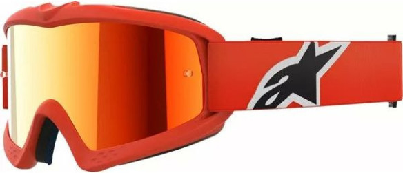 Ochelari Moto MX/Enduro Copii Vision Youth Corp Orange/Mirror Red