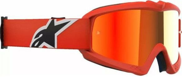 Ochelari Moto MX/Enduro Copii Vision Youth Corp Orange/Mirror Red