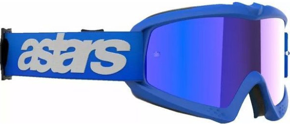 Ochelari Moto MX/Enduro Copii Vision Youth Blaze Blue/Mirror Blue