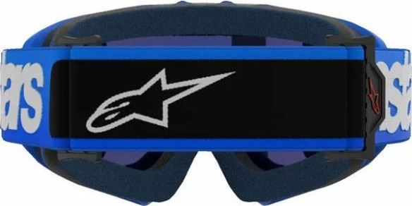 Ochelari Moto MX/Enduro Copii Vision Youth Blaze Blue/Mirror Blue
